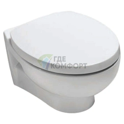 Подвесной унитаз Hatria Erika Pro с системой скрытого монтажа - фото 1