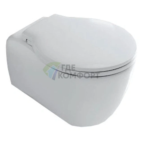 Подвесной унитаз Galassia Ergo 7109: современный дизайн и компактность - фото 1