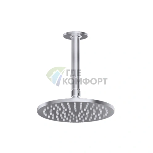 Душевая головка GESSI INCISO - шарнирная потолочная, 200 мм, цвет finox (58152#149) - фото 1