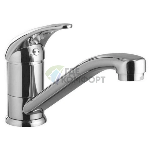 Смеситель Lemark Plus Shape LM1704C для кухни с высокой дугой и выдвижной лейкой - фото 1