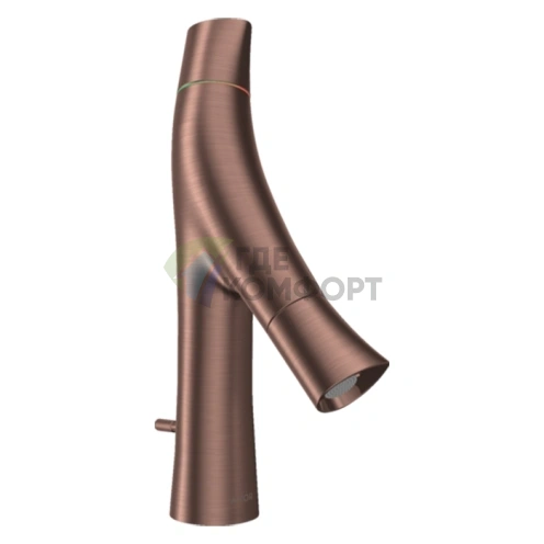 Смеситель для раковины AX Starck Organic 80, цвет шлифованное красное золото (12010310) - фото 1