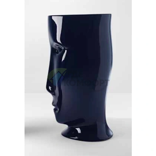 Свободностоящая раковина Kerasan Artwork MOLOCO со сливом в стену, глянцевый кобальт (474077) - фото 2