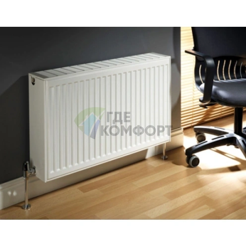 Радиатор стальной панельный Stelrad Compact 33 03 20 с боковым подключением - фото 4