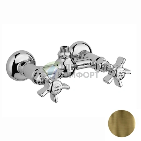 Смеситель для душа Nicolazzi Dames Anglaises с верхним изливом, бронза (1425BZ18) - фото 1