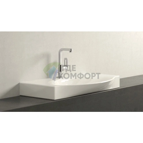 Стильный настенный смеситель Grohe Quadra 23297000 для раковины - фото 10