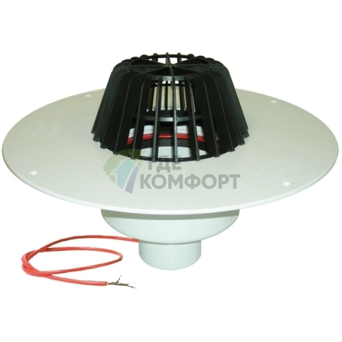 Кровельная воронка HL62.1P для неэксплуатируемой кровли с электрообогревом - фото 1