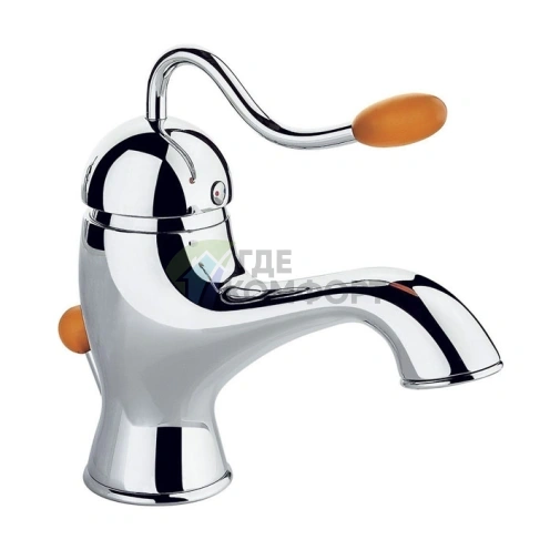 Смеситель для раковины Nicolazzi Signal с донным клапаном, хром (3402CR20) - фото 1