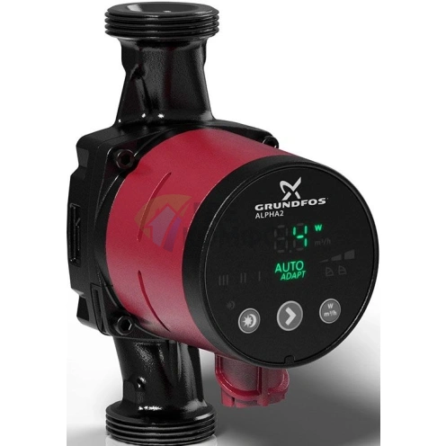 Циркуляционный насос Grundfos Alpha2 25-80 180 с гайками - фото 2