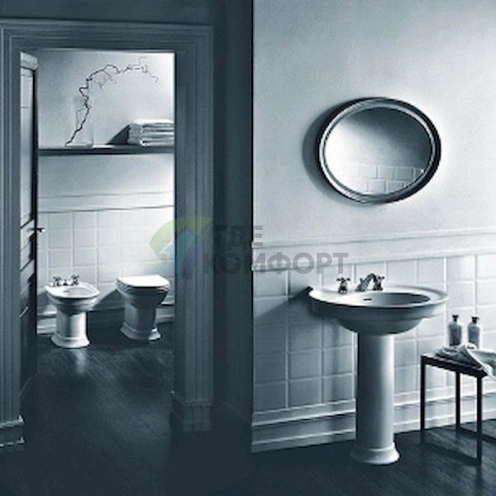 Приставной унитаз Hatria Dolcevita с горизонтальным выпуском - фото 8