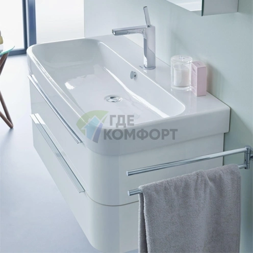 Тумба под раковину DURAVIT Happy D.2 80 см, цвет Белый глянец (H2636502222) - фото 1