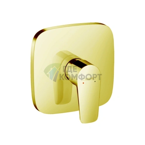 Смеситель для душа Hansgrohe Talis E наружный, золото (71765990) - фото 1