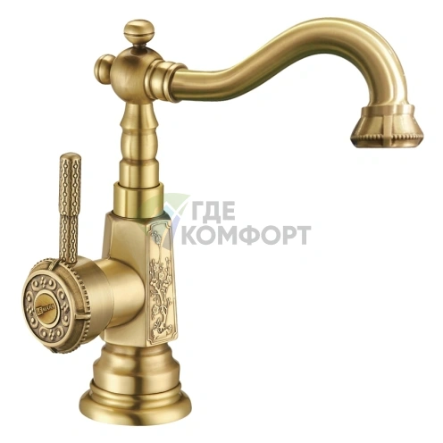 Смеситель для кухни Lemark Jasmine LM6604B: однорычажный хром - фото 1