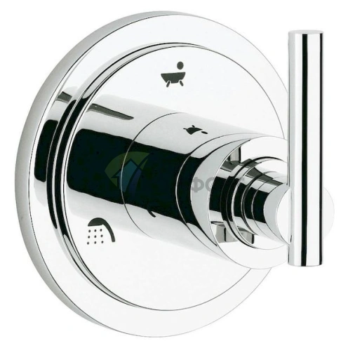 Переключатель потоков Grohe Atrio 19134000: 3 стильных режима душа - фото 1