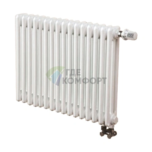 Трубчатый стальной радиатор Zehnder Charleston Completto Z-2056/16 секций с нижним подключением V001 - фото 1