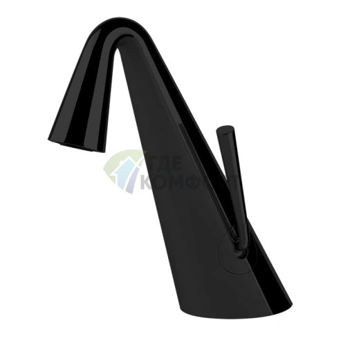 Смеситель для раковины Gessi Cono Black XL без донного клапана (45001#299) - фото 1