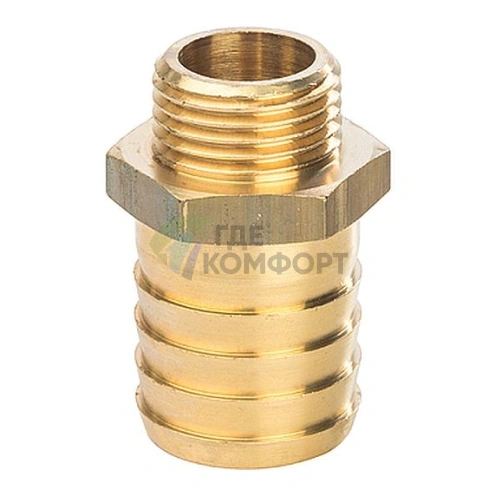 Штуцер с наружной резьбой STOUT НР 1/2 x 25 - фото 1