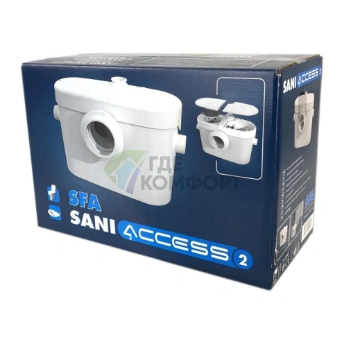 Канализационный насос с измельчителем SFA Saniaccess 2 - фото 6