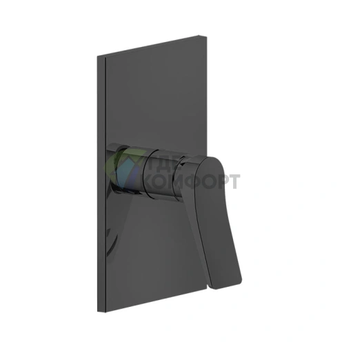 GESSI Rilievo Встраиваемый Смеситель для Душа на 1 Источник, Цвет Nero XL (59061#299) - фото 1