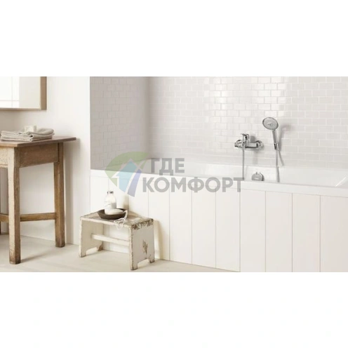 Смеситель Hansgrohe Metris Classic для ванны и душа с термостатом - фото 4