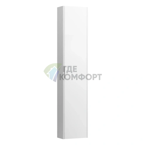 Шкаф высокий Laufen Base 350x1855x1650 мм, правая дверца, белый матовый (4.0264.2.110.260.1) - фото 1
