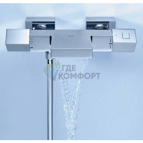 Термостат Grohe Grohtherm Cube 34502000 для ванны с душем: Идеальная температура и безопасность - фото 3