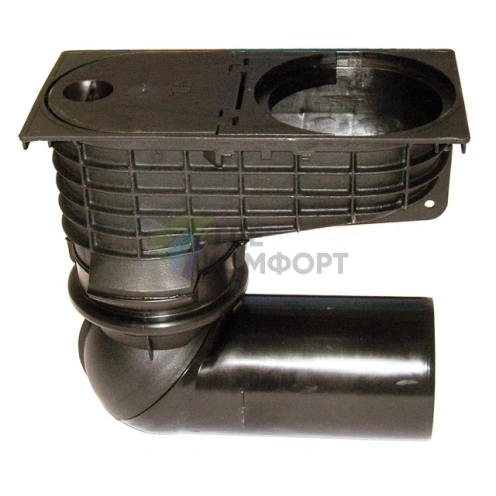 Трап HL660/2 уличный для наружного приема воды из ливнестоков DN110/125 - фото 1