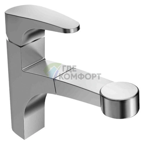 Смеситель Zorg Inox Imperia для кухни из нержавеющей стали со стильным дизайном - фото 1