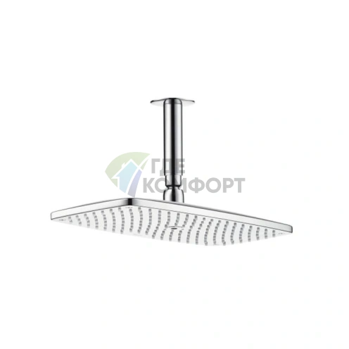 Верхний душ HG Raindance с технологией RainAir 360х190 мм, хром (27381000) - фото 1
