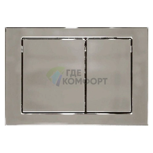 Кнопка смыва для унитаза Cersanit Link P-BU-M05-Cg хром глянцевый - фото 1