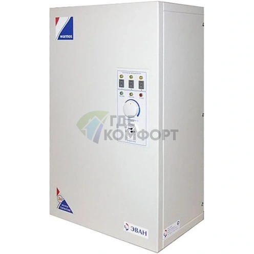 Электрический настенный одноконтурный котел Эван Warmos-М 30 380 - фото 1