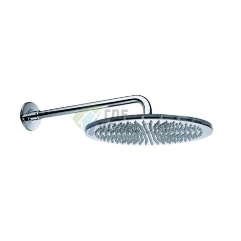 Душевая лейка BOSSINI DREAM-OKI 400 мм с держателем, хром (H75360I.030) - фото 1