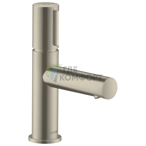 Смеситель для раковины AX Uno с высоким изливом 108 мм и донным клапаном (45015820) - фото 1