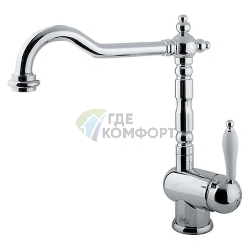 Кухонный смеситель Timo Morea 2406 F для мойки с высоким изливом - фото 1