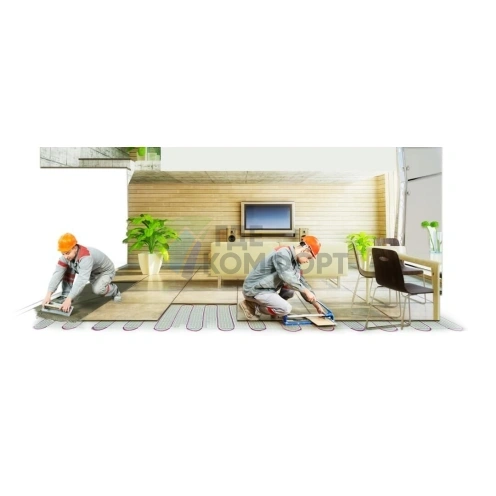 Теплый пол Aura Heating Мta 1800-12-00 на основе нагревательного мата - фото 3