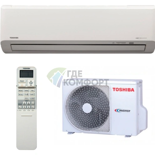 Cплит-система настенного типа Toshiba RAS-13N3KV/RAS-13N3AV-E inverter - фото 1