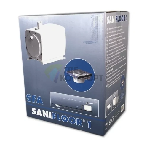 Канализационная установка SFA SANIFLOOR 2 (для винилового покрытия) - фото 3