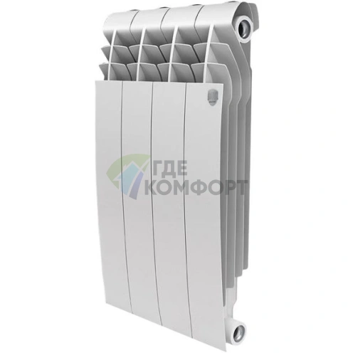 Радиатор алюминиевый Royal Thermo DreamLiner 500 4 секции - фото 1