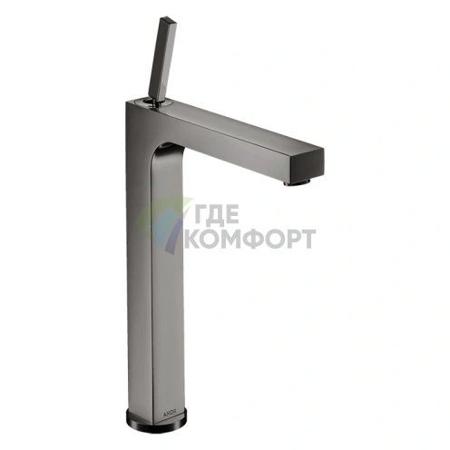 Смеситель для раковины AX Citterio в полированном черном хроме (39020330) - фото 1