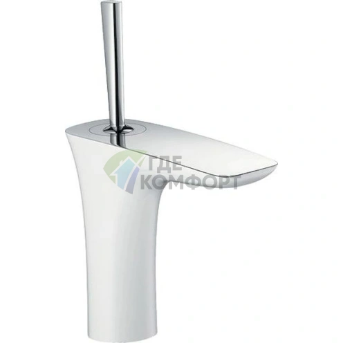 Смеситель для раковины Hansgrohe PuraVida 15074400: однорычажный, хром - фото 1