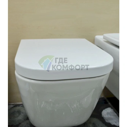 Комплект подвесного унитаза Roca Gap 7893104100 с инсталляцией и кнопкой - фото 10