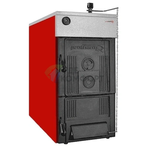 Твердотопливный напольный чугунный котел Protherm Бобёр 40 DLO - фото 1