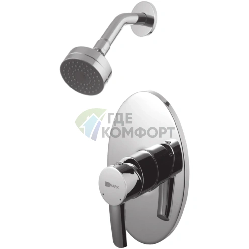 Встраиваемый смеситель для душа Lemark Atlantiss LM3220C - фото 1