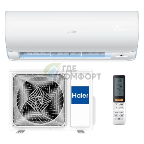 Инверторный кондиционер Haier Lightera Premium Super DC inverter AS25S2SD1FA/1U25S2PJ1FA - фото 1