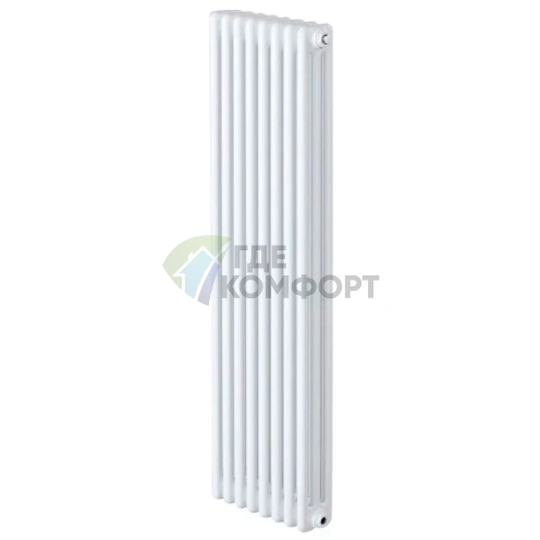 Трубчатый стальной радиатор Zehnder Charleston 3180/08 секций с боковым подключением 3/4 - фото 1