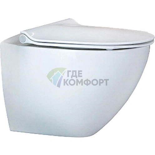 Подвесной унитаз IFO Sign Art: компактный дизайн для современного санузла - фото 1