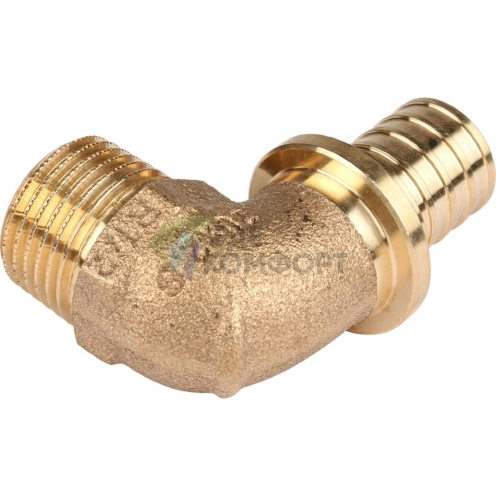 Уголок-переходник с наружной резьбой 20-R 1/2 RX+ REHAU (РЕХАУ - 14563481001) - фото 3