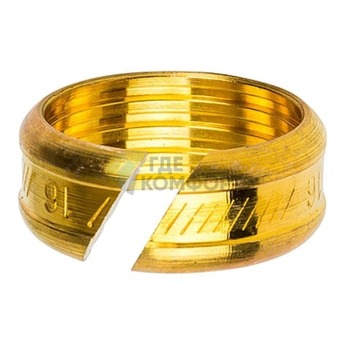 Фитинг STOUT компрессионный для труб из сшитого полиэтилена red 16x2-0x3/4 - фото 4