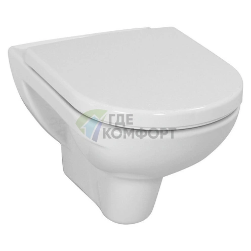 Унитаз подвесной Laufen Pro 2095.2.000.000.1 укороченный - фото 1