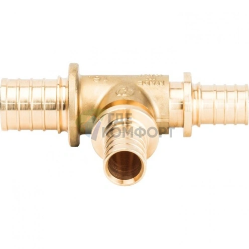 Stout Тройник переходной 32x25x25 для труб из сшитого полиэтилена аксиальный - фото 8