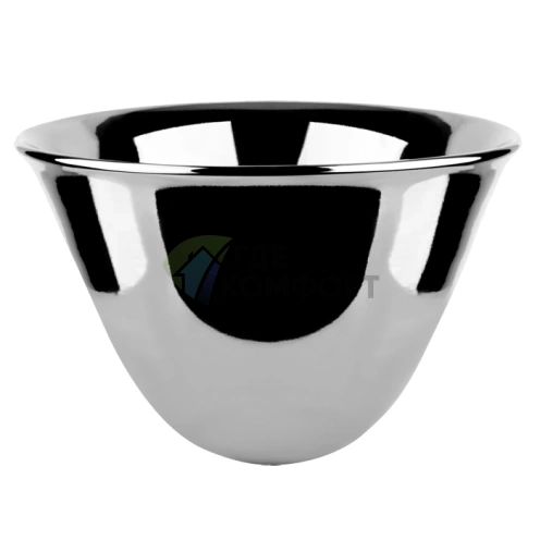 Накладная раковина Gessi Goccia 50x30 см цвет платина - фото 1